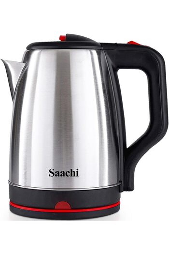 SAACHİ Satci Electric Kettle - Auto Shut-Off, 2.0 Liters, 1500W, Stainless Steel - Dry Boil Protection and