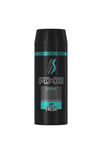 Axe بخاخ مزيل العرق للجسم من أبولو 48 ساعة للرجال - 150 مل، عطر يدوم طويلاً