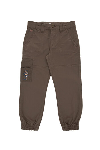 U.S. Polo Assn. Boy's Mink Canvas Trousers 50301022-Vr052