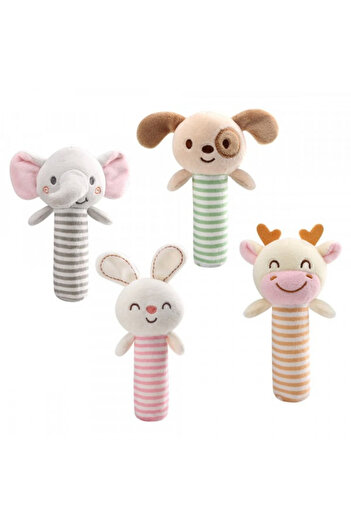 Little Cloud Bear-shaped baby rattle