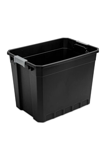 Sterilite Latch Closure Rectangular Stacker Storage Tote 27 Gal