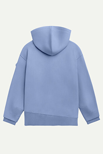 KAFT Unisex Zippered Oversize Hoodie Sweatshirt - Zipoc - Jellyfish