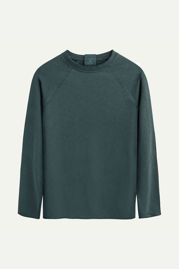 KAFT Unisex Basic Double Sided Sweatshirt - Lyuga - Ocean