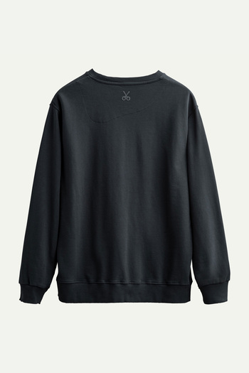 KAFT Unisex Basic Regular Sweatshirt - Ruga - Raven