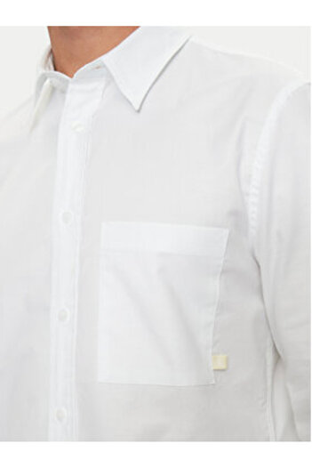 Calvin Klein Jeans Ανδρικό Πουκάμισο J30J326182 Λευκό