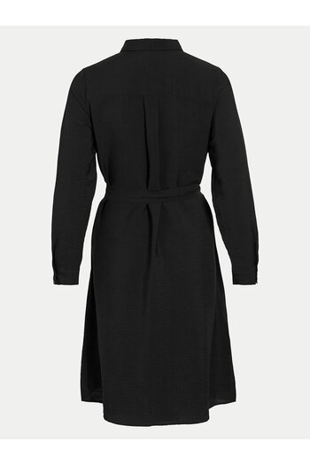 VILA vila Women's Shirt Dress 14095932 Black