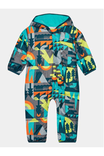 Columbia Salopetă de iarnă unisex pentru copii 1516331415 albastră