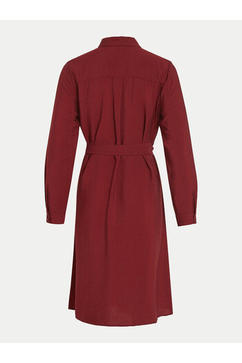 VILA vila Women's Shirt Dress 14095932 Red