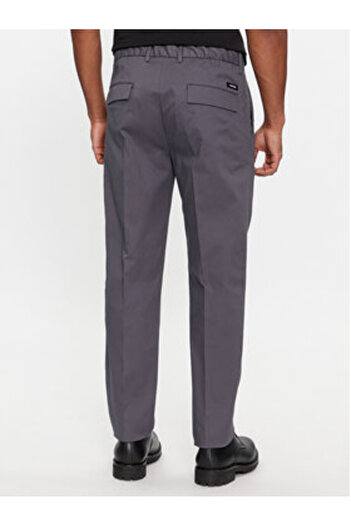 Calvin Klein Men's Suit Pants K10K111490 Gray
