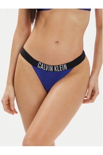 Calvin Klein Slip de baie pentru femei KW0KW02392 Bleumarin