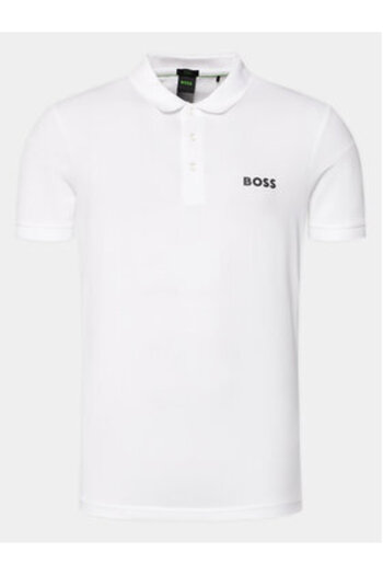 BOSS boss Men's Polo 50512789 White