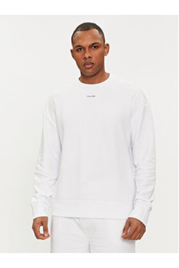Calvin Klein calvin klein Mens Sweatshirt K10K112870 White