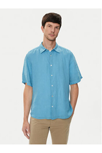 BOSS Mens Shirt 50489345 Blue
