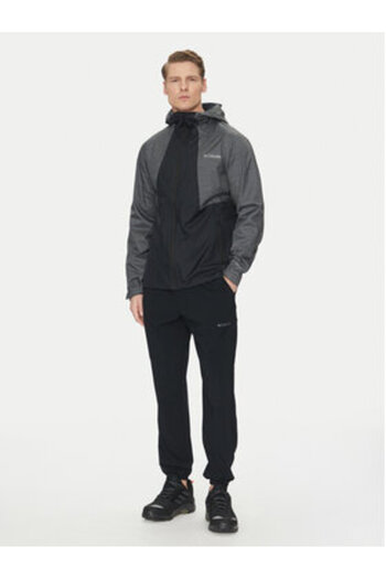 Columbia Mens Raincoat 1893991010 Gray