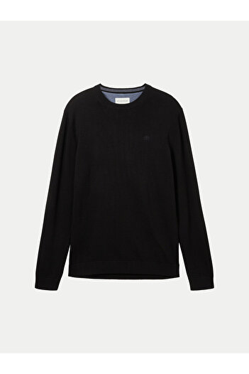 Tom Tailor Men's Sweater 1038426 Black