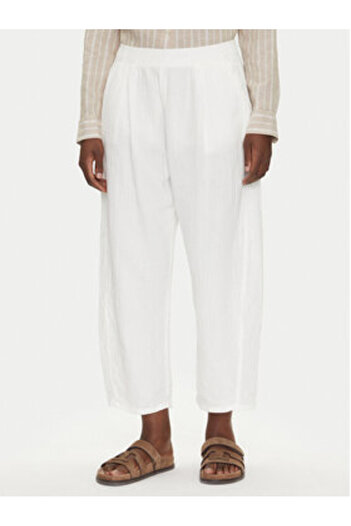 GAP Women's Fabric Trousers 713952-00 White