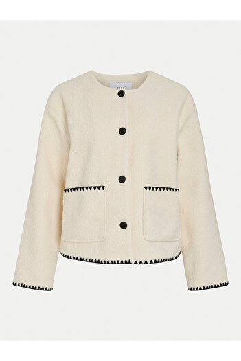 VILA vila Women's Transitional Jacket 14095199 Beige