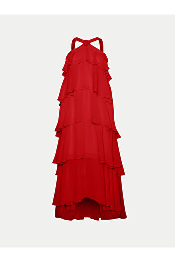 Vero Moda Women's Evening Dress 10295237 Red