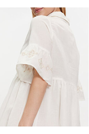 Iconique Women's Summer Dress IC24-015 White