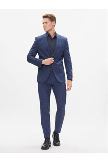 Calvin Klein Cămașă bărbătească K10K112305 bleumarin