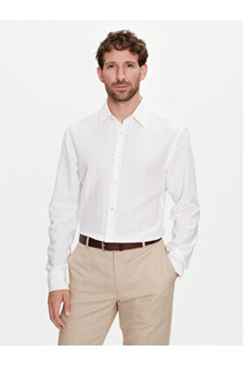 BOSS Men's Shirt 50513661 White