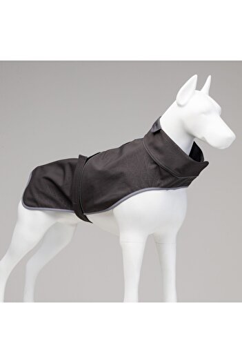 Lindodogs Lindo Dogs Softshell Magnetic Dog Raincoat Black Size 1