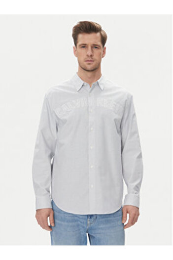Calvin Klein Jeans Ανδρικό Πουκάμισο LV04RB119G Μπλε