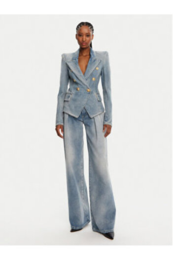 BALMAIN Sacou damă DF0SI509DF17 albastru