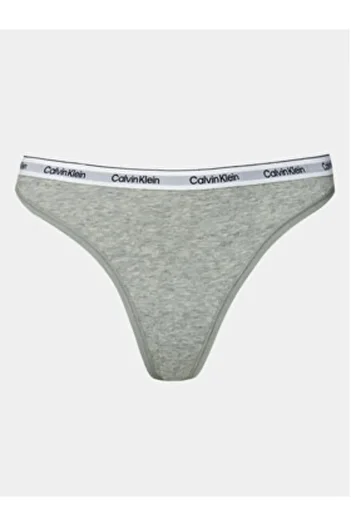 Calvin Klein Lenjerie intimă Calvin Klein Tanga pentru femei 000QD5043E Gri