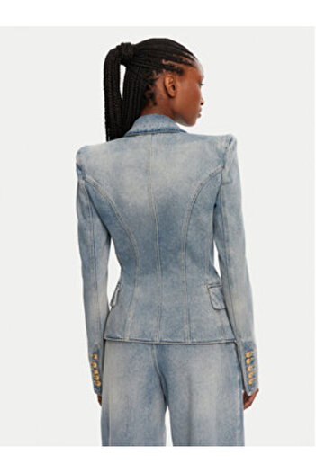BALMAIN Sacou damă DF0SI509DF17 albastru