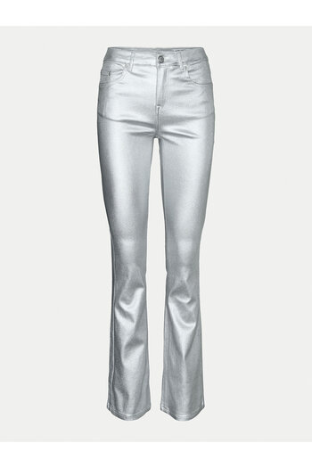 Vero Moda vero moda Women's Fabric Trousers 10329072 Silver