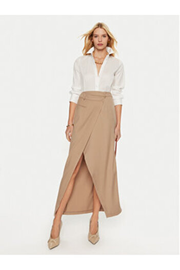 Artigli Women's Midi skirt ACGO000665 Beige