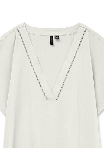 Vero Moda Bluză de damă 10327551 Alb