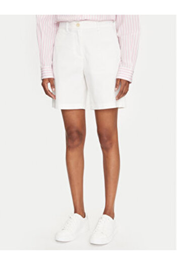 Gant Women's Fabric Shorts 4020119 White