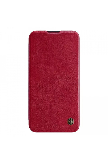 Nillkin Case for Samsung Galaxy S23 Plus - Nillkin QIN Leather Pro Case - Red