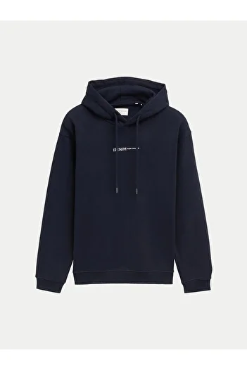 Tom Tailor Denim Mens Sweatshirt 1033580 Navy blue