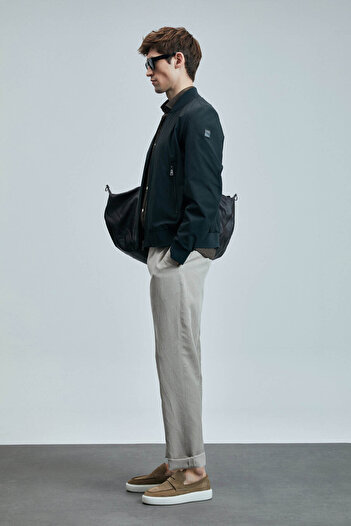 Lufian Bert Smart Men's Chino Pants Slim Fit Beige