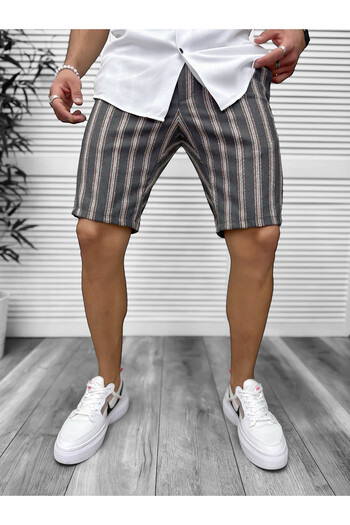 dehaine Men's casual shorts, gray, 13132