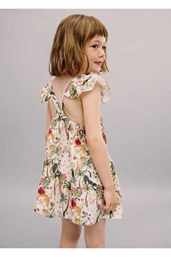 MANGO Baby floral dress