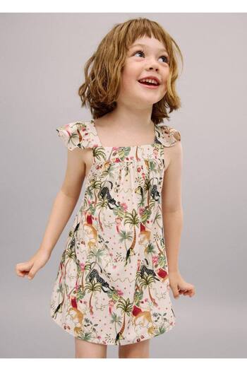 MANGO Baby floral dress