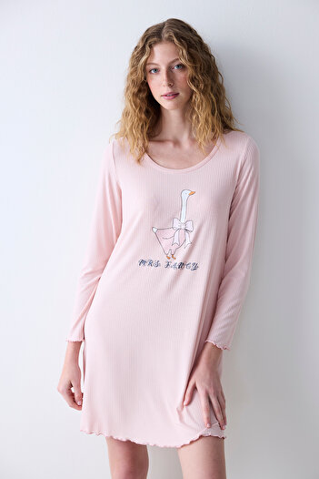 Penti Pink Dried Rose Dreamy Nightgown