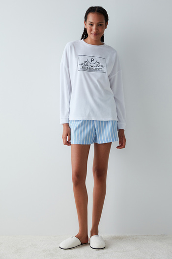 Penti Aria White Sweatshirt