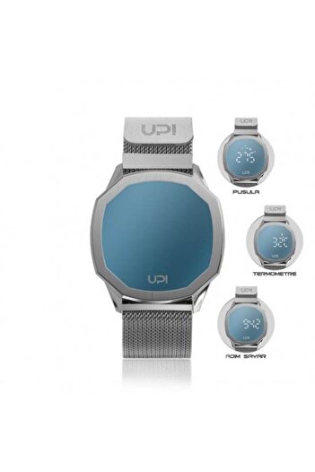 Up! Watch Upwatch Vertice Silver&blue Upwatch Wristwatch