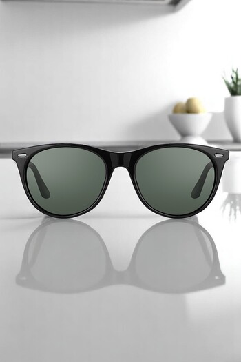 Daniel Klein Original 100% Polarized Uv400 Protection Black Color Wayfarer Unisex Sunglasses Dkg6272C2
