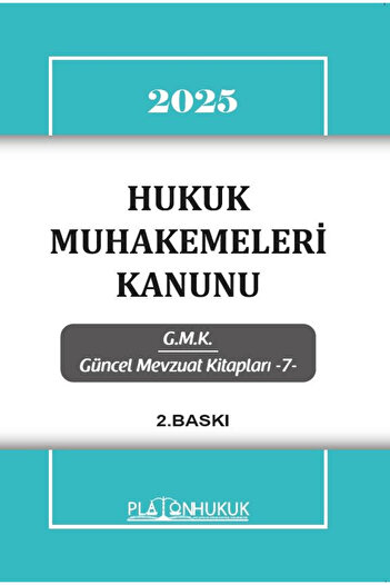 Platon Hukuk Hukuk Muhakemeleri Kanunu / Kolektif / Platon Hukuk / 9786255569066
