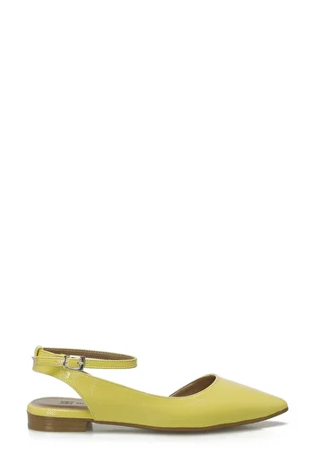 Butigo 25S-418 5Fx Yellow Women's Ballerinas