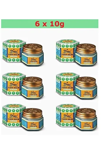 Tiger Balm Pack Of 6 White Ointment