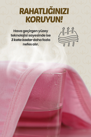 BEGATEKS Chiloți de damă cu talie înaltă, mărime mare, pachet de 7 - țesătură de bumbac, 7 opțiuni de culoare diferite