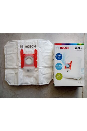 MPTEDARİK Bosch Bsgl 40000 - 49999 Gl 40 Σακούλα σκόνης για ηλεκτρική σκούπα (4 τεμάχια σε κουτί)