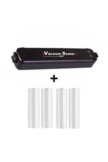 varioshop Set of sealing and vacuuming devices and 3 rolls of VarioShop® vacuum bags, easy to use, suitable for